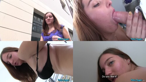 PublicAgent 14.10.10 Brooke Azure 1080p Redhead Is Shy to Get Nude for Cash