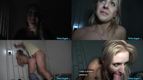 PublicAgent 17.12.01 Jessica Hunter 1080p Perfect boobs get covered in jizz