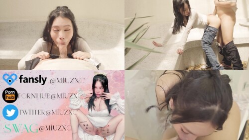 No.22 Fucking My Hot Asian Girlfriend On Vacation Please Give More Creampie＂／Outdoor Bathtub／Miuzxc【